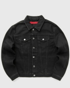 032c DOWN TO EARTH BOXY DENIM JACKET Black Men