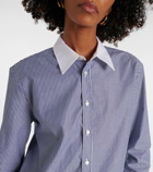 Nili Lotan Raphael striped cotton shirt