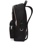 Dolce and Gabbana Black Scuba DGFamily Backpack