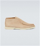 Loro Piana - Open Walk suede ankle boots