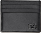 Valentino Garavani Black VLogo Card Holder