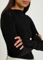 Rick Owens Temple Stretch-jersey top Black