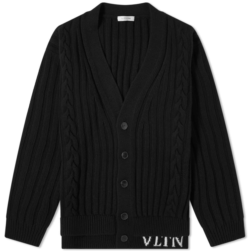 Photo: Valentino VLTN Logo Cardigan