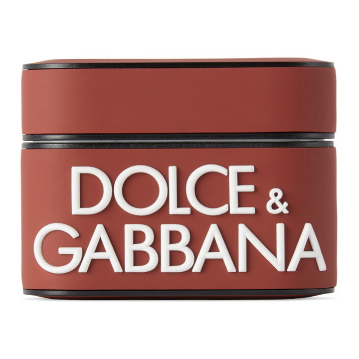 Photo: Dolce and Gabbana Red Logo AirPods Pro Case