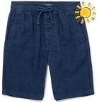 Vilebrequin - Boys Ages 2 - 12 Linen Shorts - Men - Navy