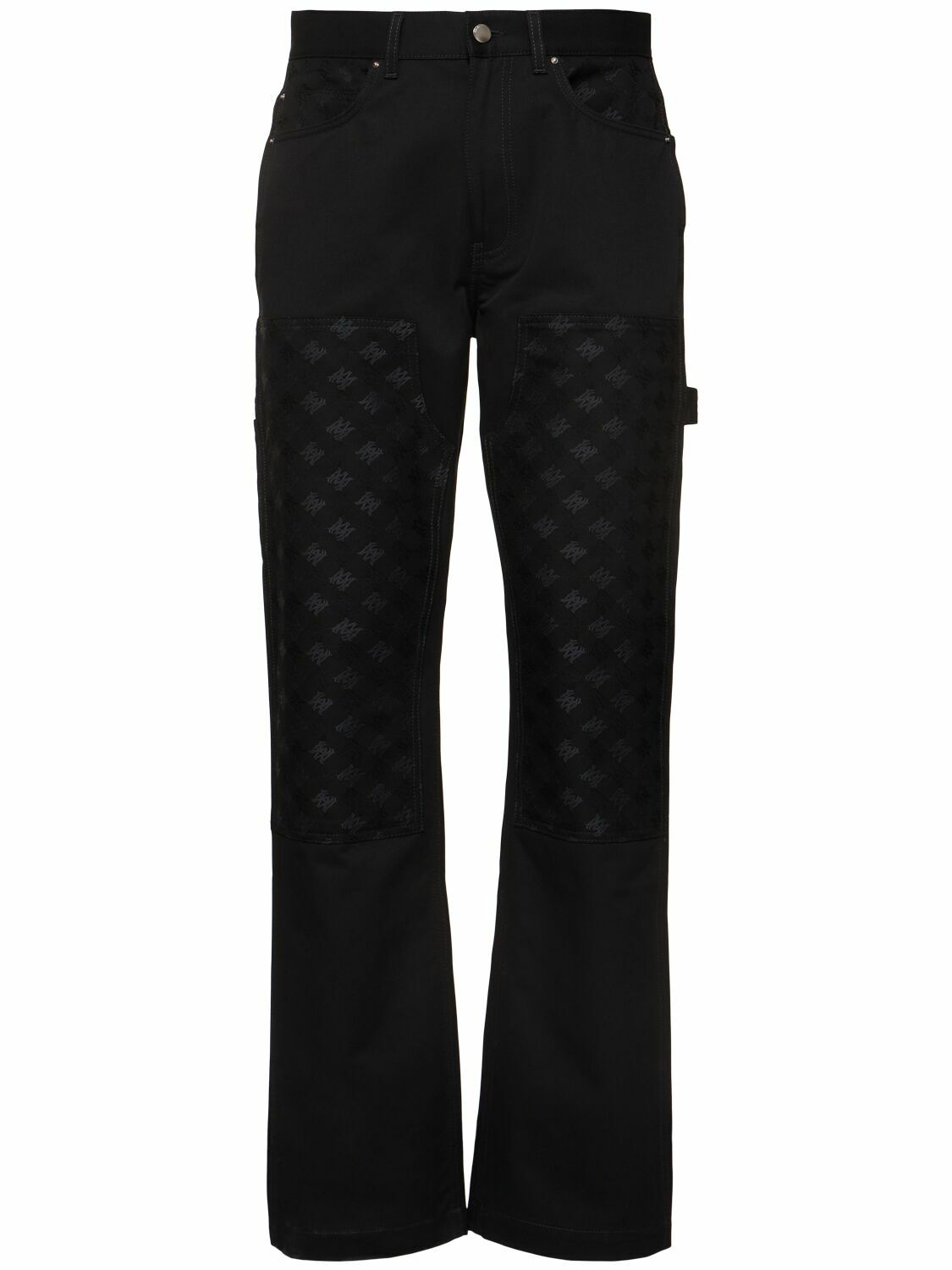 NO/FAITH STUDIOS Beige Used Denim Cargo Pants NO/FAITH STUDIOS Beige Used Denim Cargo Pants