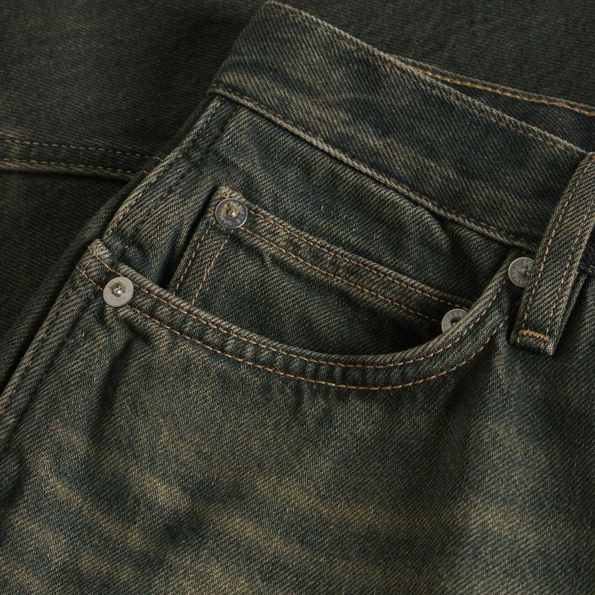 END. x Samsøe Samsøe Men's Satimo Jeans in Dark Gold Denim