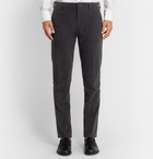 Paul Smith - Aubergine Slim-Fit Cotton and Cashmere-Blend Corduroy Suit Trousers - Gray