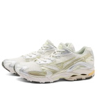 Mizuno Wave Rider 10 Sneakers in Snow White/White Jade/Desert Sage