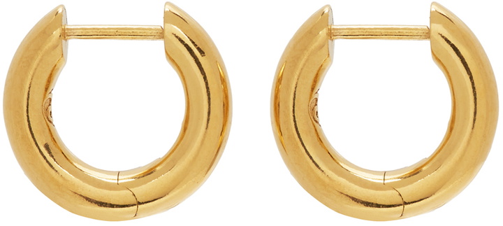 Photo: All Blues Gold Almost Earrings
