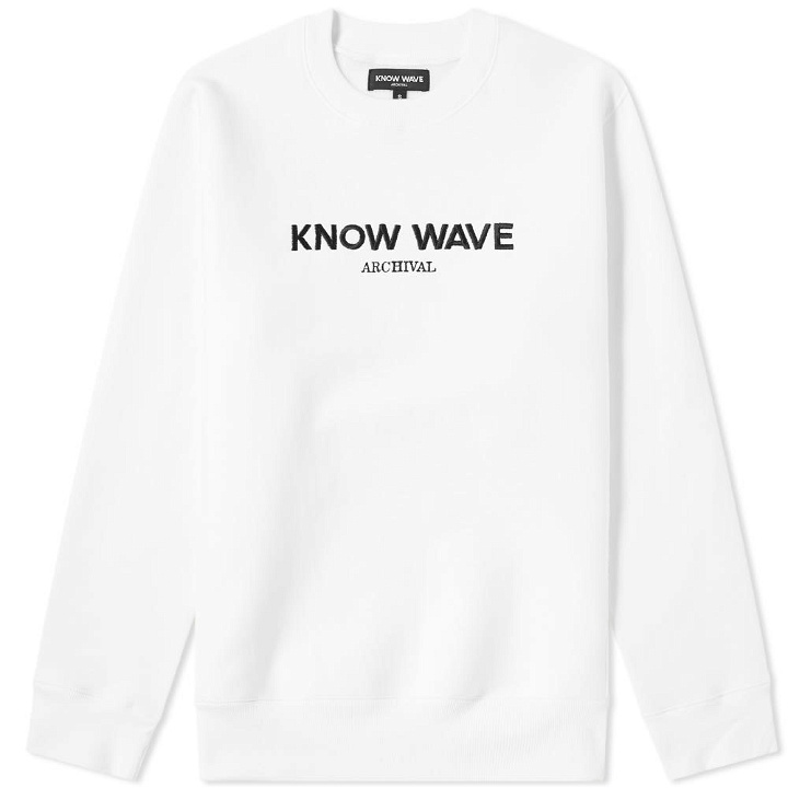 Photo: Know Wave Archival Crew Sweat