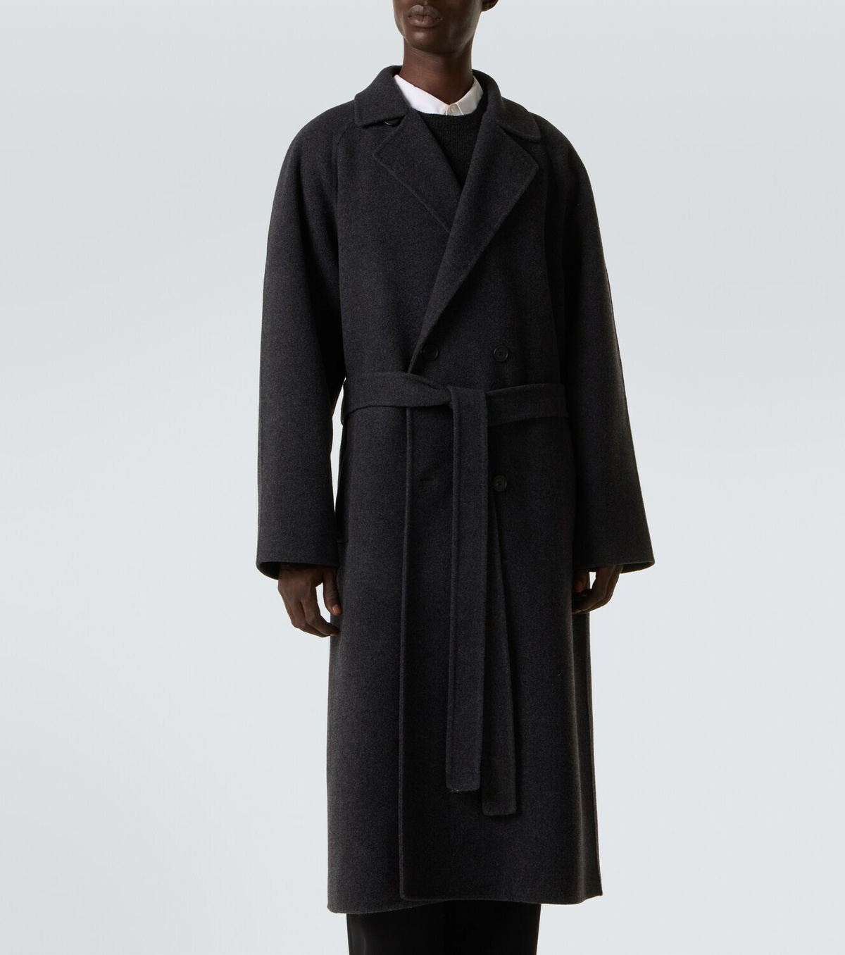 The Row Eomer virgin wool coat