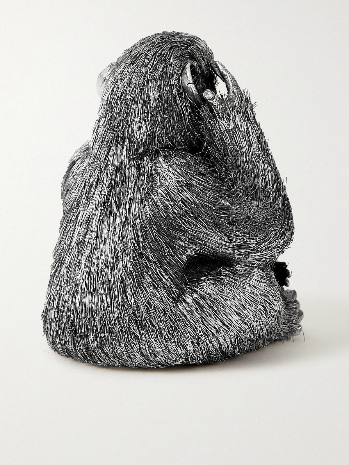 BUCCELLATI - Hear-No-Evil Monkey Silver Ornament
