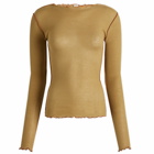 Baserange Women's Vein Long Sleeve Top in Orange