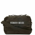 Human Made Men's Military Light Shoulder Pouch in Olive Drab 