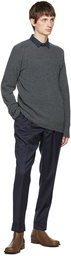 Officine Générale Gray Seamless Sweater