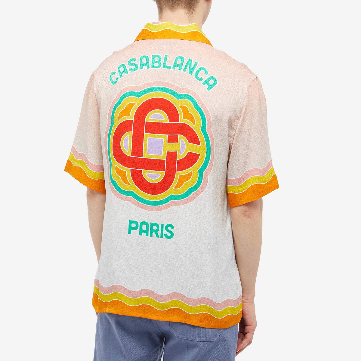 Rainbow Stripe T-Shirt  Casablanca Paris – Casablanca Paris