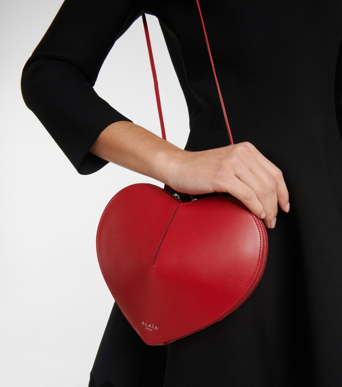 Alaïa Cœur Small leather shoulder bag ALAÏA