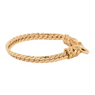 Emanuele Bicocchi Gold Foxtail Chain Bracelet