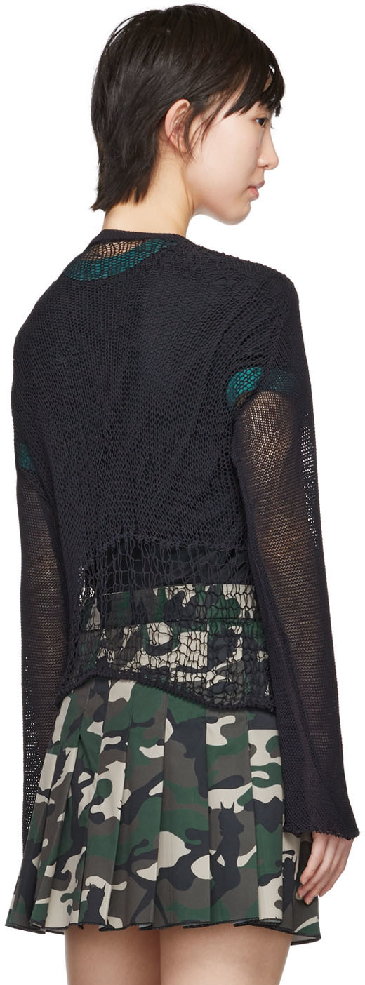 Marc Jacobs Heaven Black Cotton Sweater