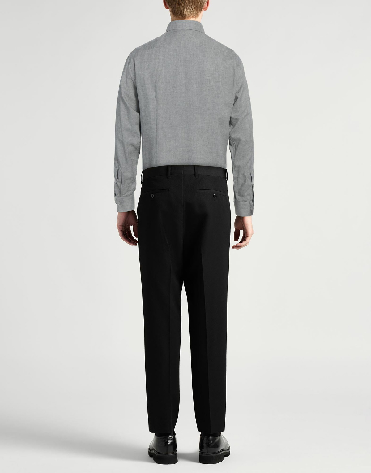 Lardini Mens Shirt in Grey