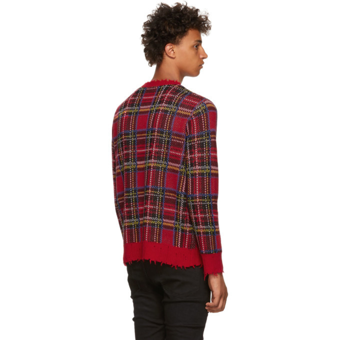 R13 Red Tartan Sweater R13