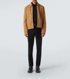 McQueen Skull cotton blouson