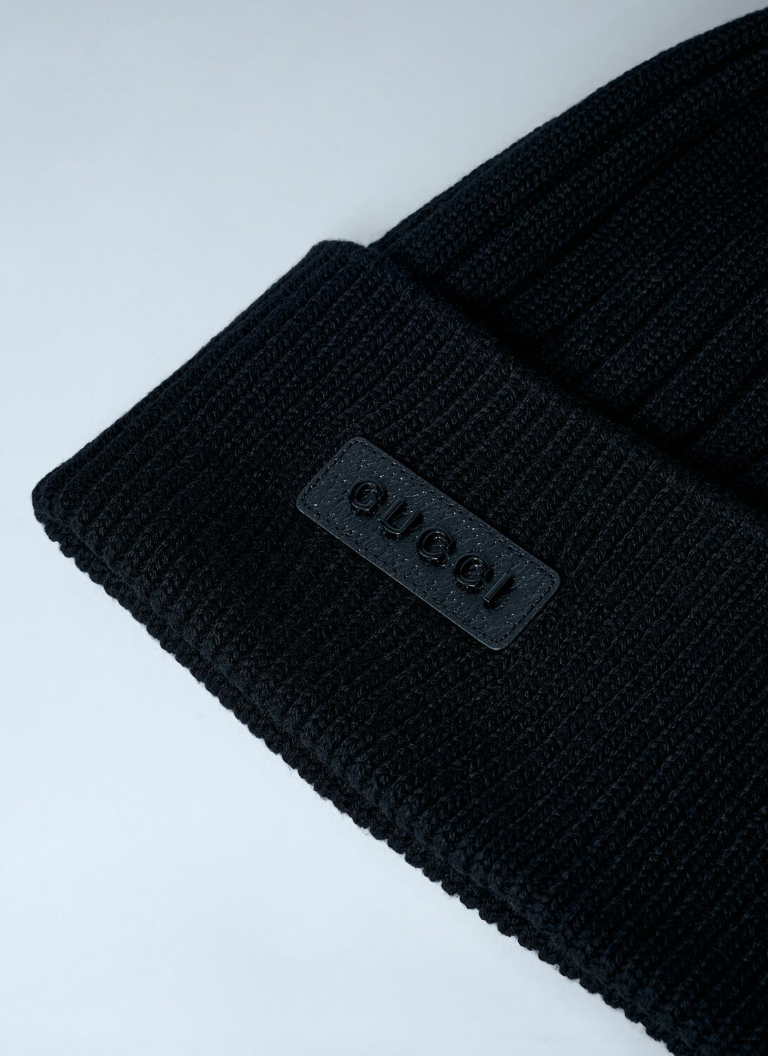 Gucci Logo Motif Beanie Hat