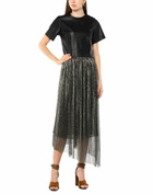 Marant Étoile Womens Midi skirt in Silver