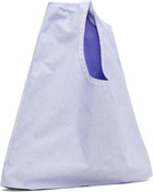 ISSEY MIYAKE Blue Sculptural Convertible Vest Bag