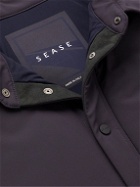 Sease - Gate Padded Stretch-Nylon Shirt Jacket - Blue