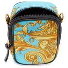 Versace Blue Mini Barocco Pouch