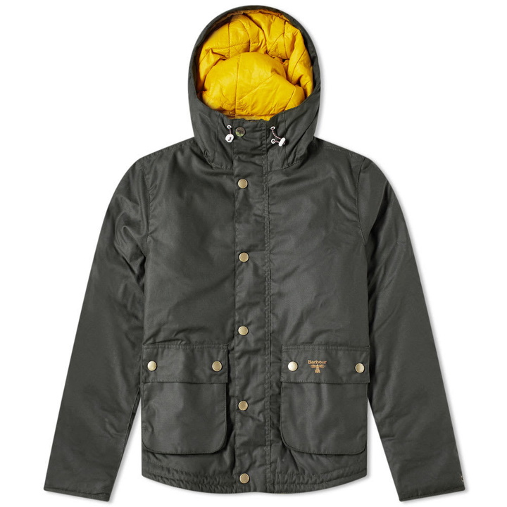 Photo: Barbour Beacon Hooded Reelin Wax Jacket