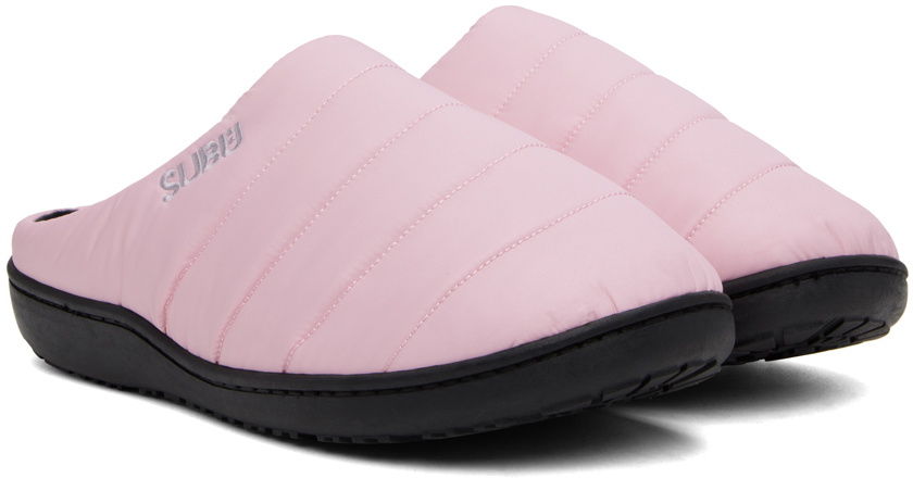 SUBU Pink Quilted Slippers SUBU