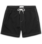 Mr P. - Mid-Length Swim Shorts - Black