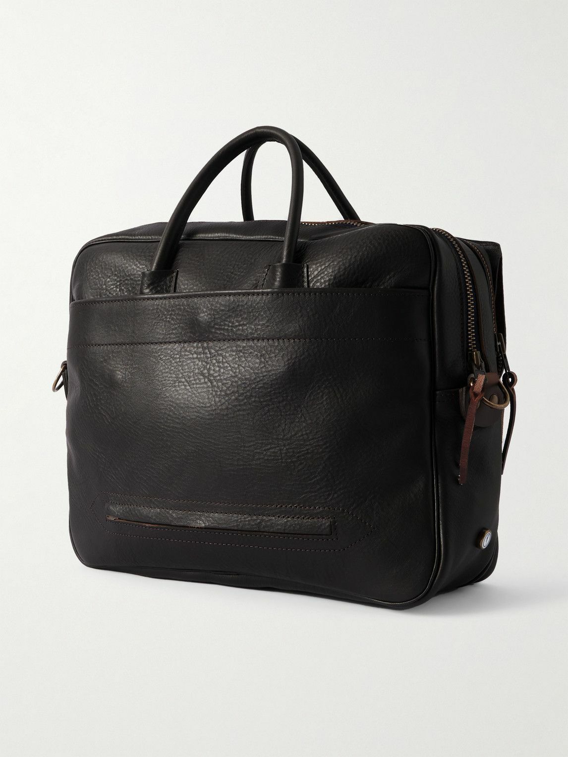 Bleu de Chauffe - Zeppo Full-Grain Leather Briefcase