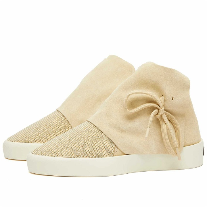 Photo: Fear Of God Men's 8th Mid Mock Sneakers in Natural