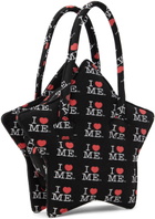 Ashley Williams Black 'I Heart Me' Bag