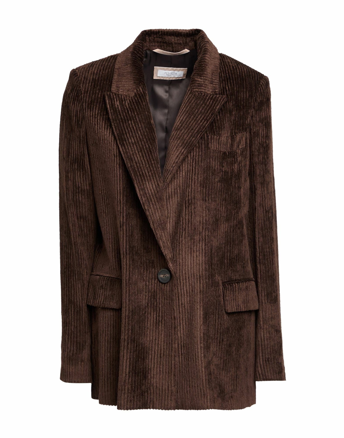 Peserico Womens Blazer Dark in Brown