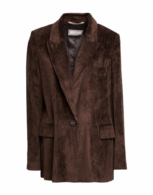 Photo: Peserico Womens Blazer Dark in Brown