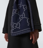 Gucci GG wool scarf