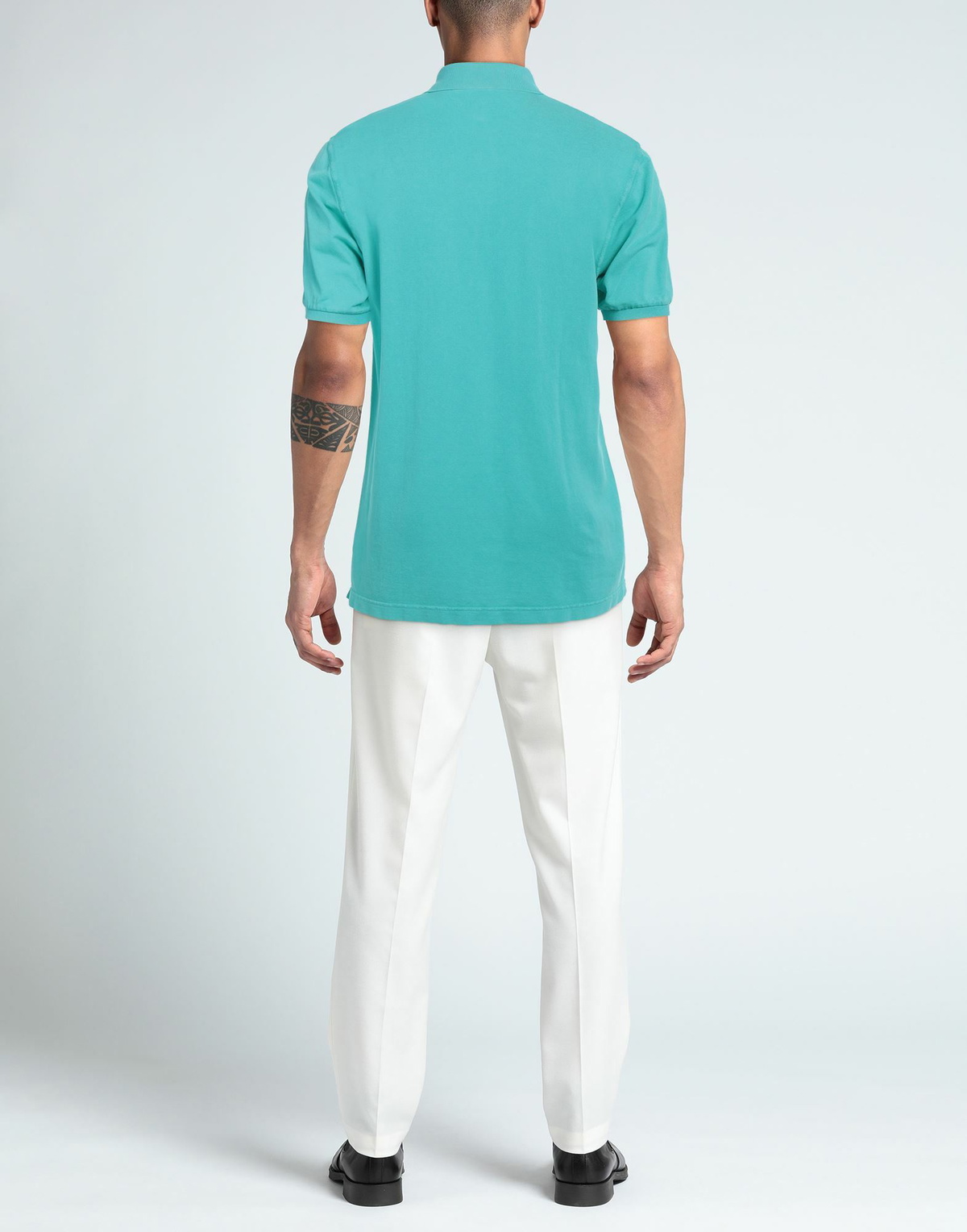 Fedeli Mens Polo shirt Turquoise