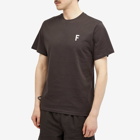 Foret Men's Ponder Logo T-Shirt in Washed Black