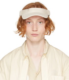 Jacquemus Off-White 'La Visière Soleil' Cap