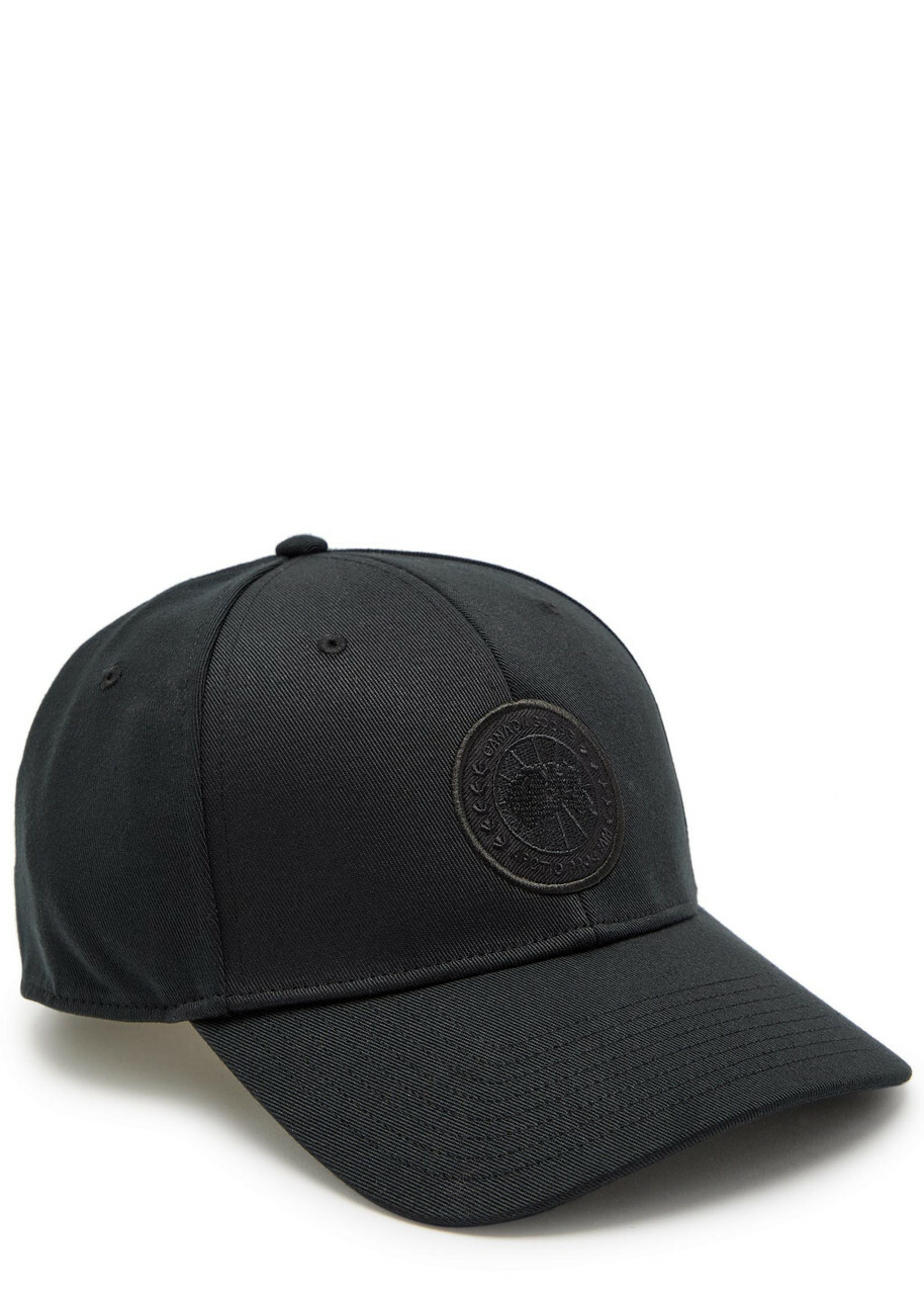 Canada Goose Arctic Logo-appliquéd Twill cap Black