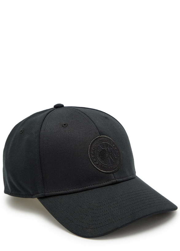 Photo: Canada Goose Arctic Logo-appliquéd Twill cap Black