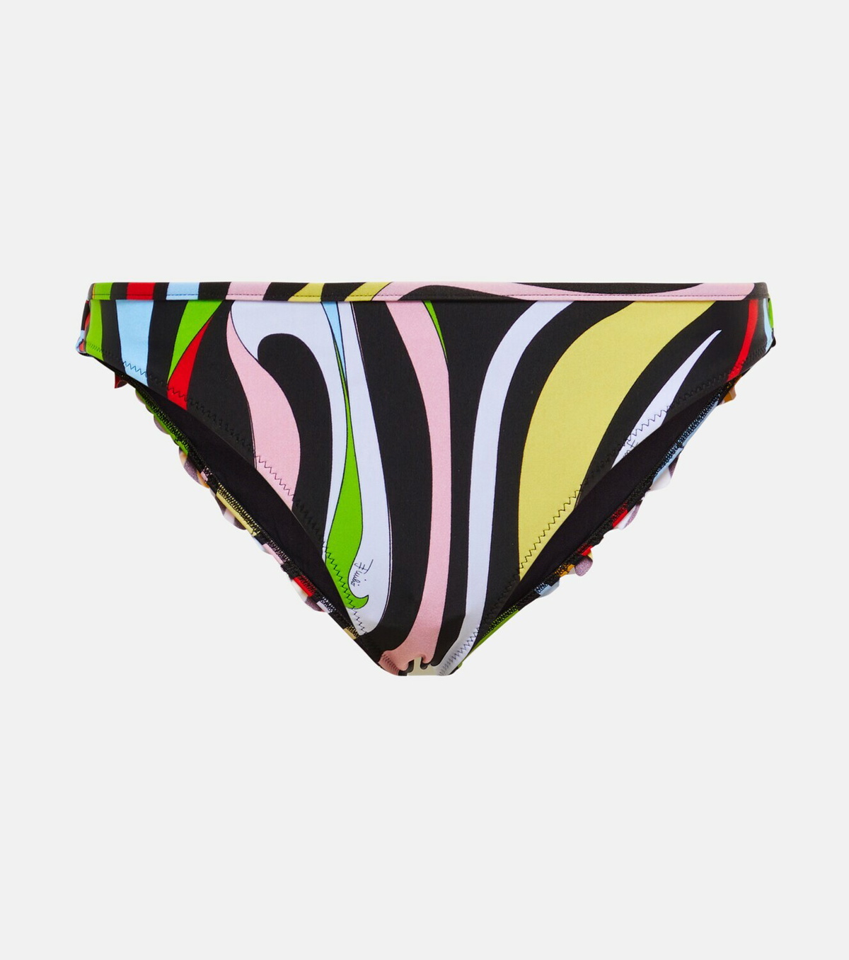 Pucci - Printed ruffled bikini bottoms Emilio Pucci