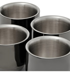Tom Dixon - Brew Coated Stainless Steel Cafetiere Set - Men - Black