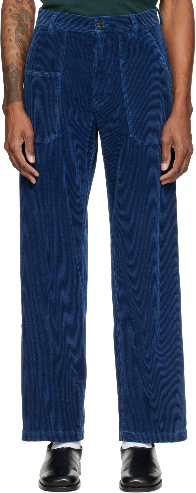 Isabel Marant Blue Ablov Trousers