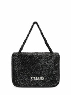 STAUD - Carmen Beaded Box Top Handle Bag